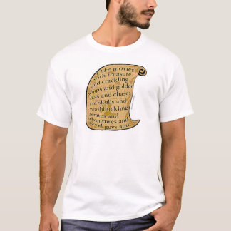 Summer Movies Fun Cinema Liebe Slogan T-Shirt