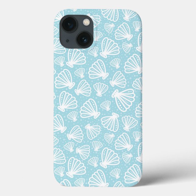 Summer Muschel Pattern Case-Mate iPhone Hülle (Rückseite)