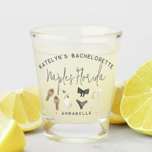 Summer Neutrals Personalisierter Junggeselinnen-Ab Schnapsglas