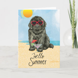 Summer Newfundland Card Karte
