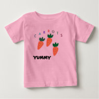 Summer Niedlich Carrots Yummy Baby Pink