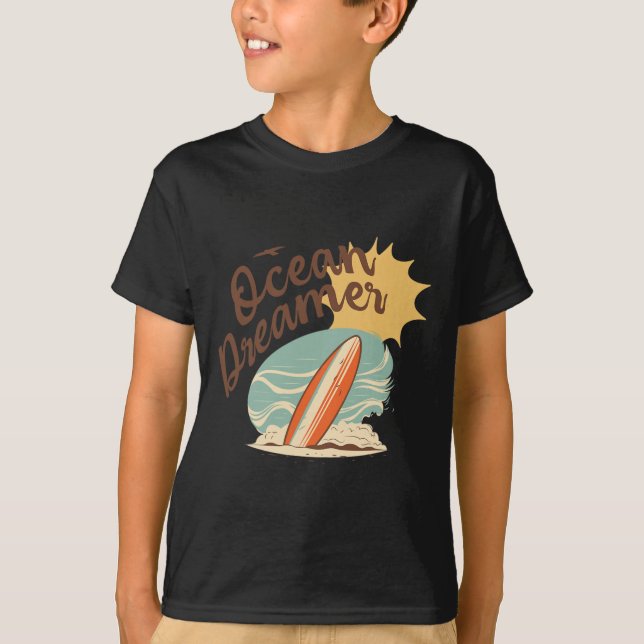 Summer - Ocean Dreamer Surfing  T-Shirt (Vorderseite)