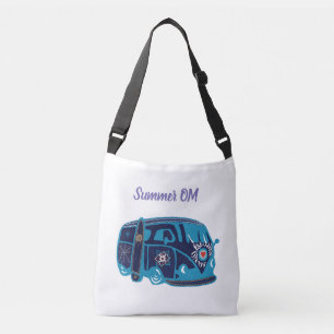 Summer Om Hippie Van Cross Body Sac