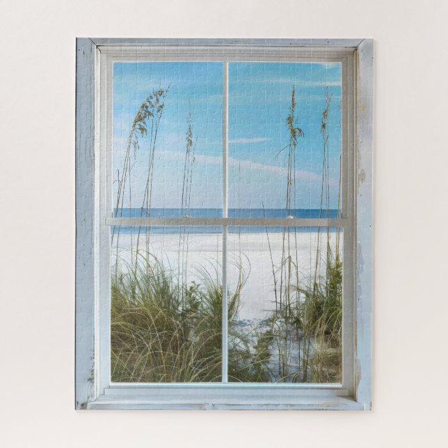 Summer on Beach Window View (Vertikal)