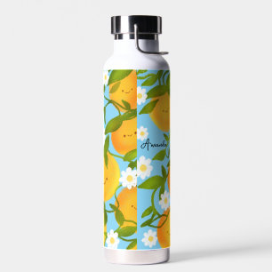 Summer Orange Tree Garden Trinkflasche