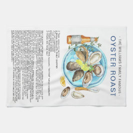Summer Oyster Roast | Recipe Heirloom Teetuch Geschirrtuch