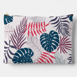 Summer palm layout rainforest leaf motif beach zubehörtasche