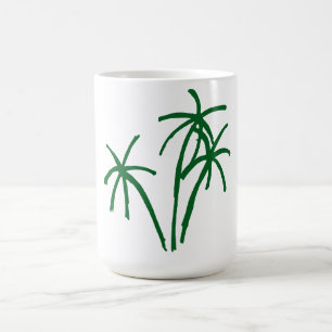 Summer Palm Tree Coffee Tasse