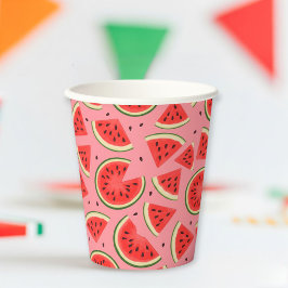 Summer Party Paper Cups - Set of 8 Pappbecher