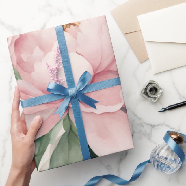 Summer Peonies Coasters, Many Styles Available  Geschenkpapier (Schenken)