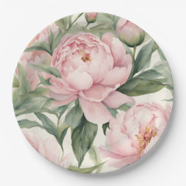 Summer Peonies Thermal  Pappteller