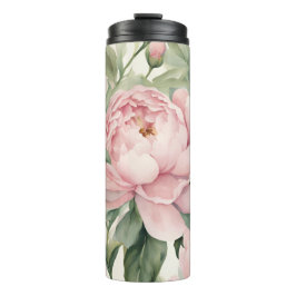 Summer Peonies Thermal  Thermosbecher