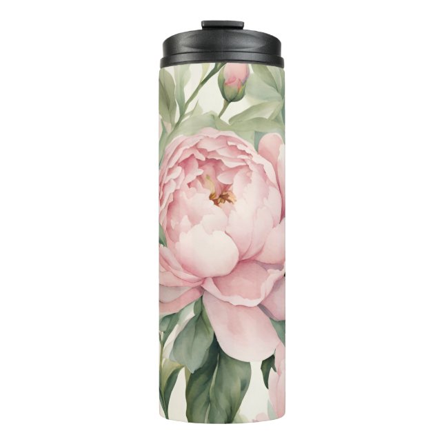 Summer Peonies Thermal  Thermosbecher (Vorderseite)