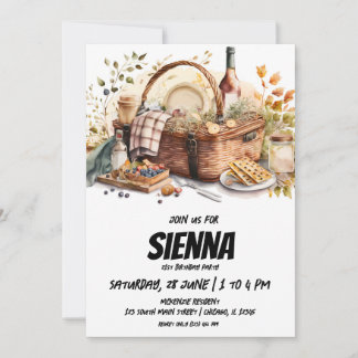 Summer Picnic European style Einladung