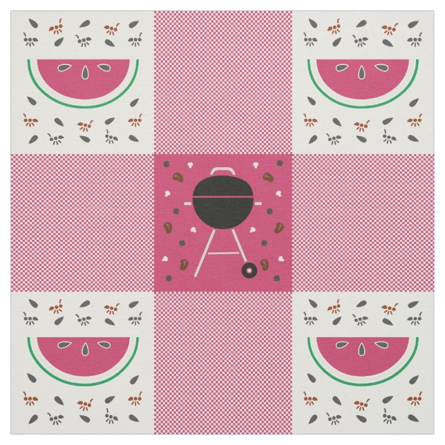 Summer Picnic Fabric Stoff (Muster)