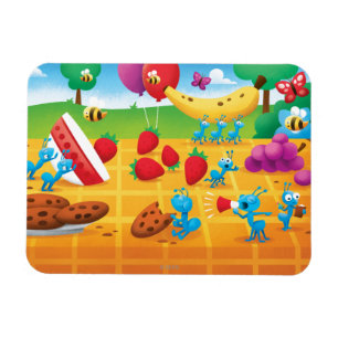 Summer Picnic Magnet