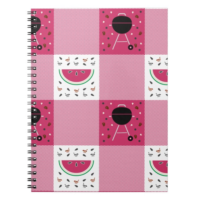 Summer Picnic-Notebook Notizblock (Vorderseite)