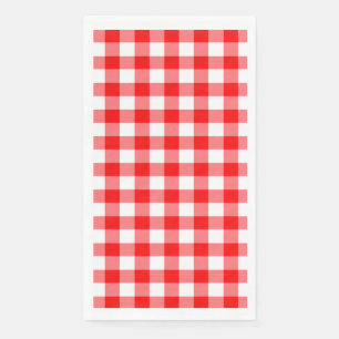 Summer Picnic Reg Gingham Buffalo Paper Napkin Serviette
