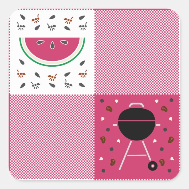 Summer Picnic Sticker (Vorderseite)