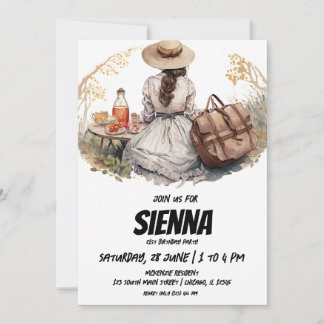 Summer Picnic viktorianisch Style Einladung