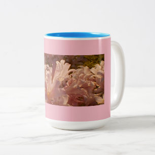Summer Pink Lilly Zweifarbige Tasse