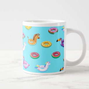 Summer Pool Float Muster Jumbo-Tasse