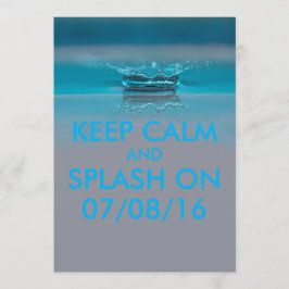 Summer Pool oder Beach Party Einladung