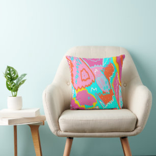 Summer Poolvibes Abstrakt Print Kissen