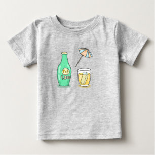 Summer Pop Soda Vibes - Niedlicher Cartoon Drink Baby T-shirt