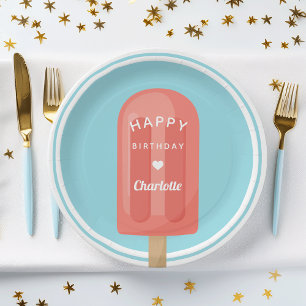 Summer Popsicle Kindergeburtstag Party Pappteller