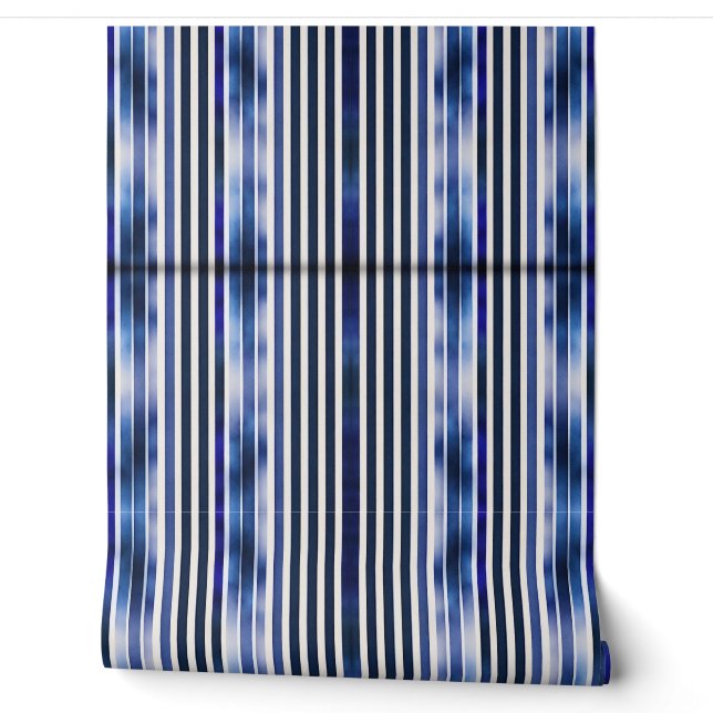 Summer Popular Navy Blue Boat Stripes Collection Tapete (Abrollen)