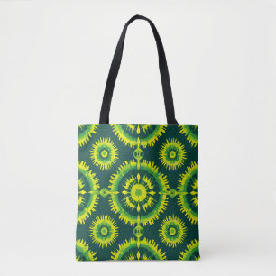 Summer-Ready Tote Bag - Circles Print Tasche