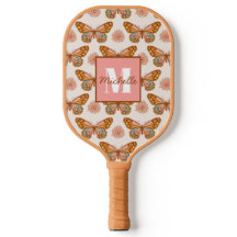 Summer Retro Butterfly | Monogramm