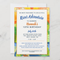 Summer River Adventure Teen Birthday Party