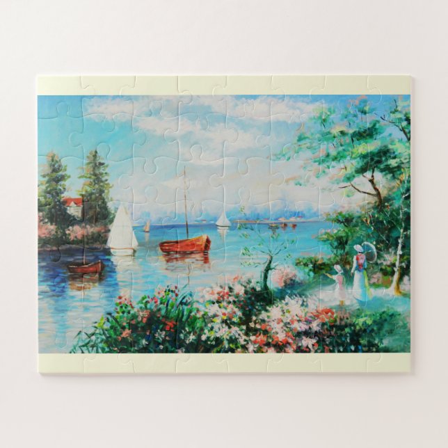 Summer River-Szene (Horizontal)