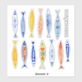 Summer School of Fish Aufkleber