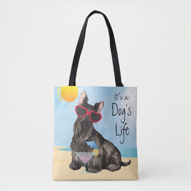 Summer Scottish Terrier Tasche (Vorderseite)