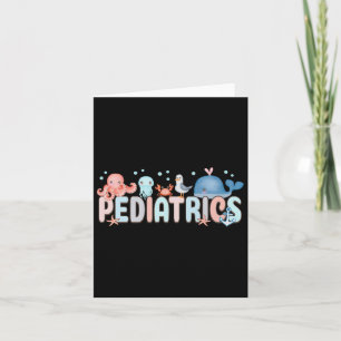 Summer Sea Animal Pädiatrie Nurse Peds Rn Pediatr Karte
