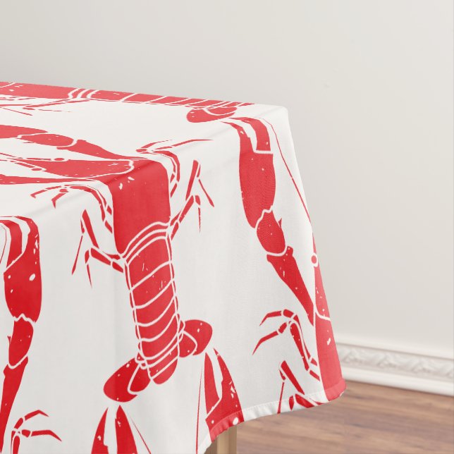 Summer Seafood Boil Family Lobster Party Custom Tischdecke (Beispiel)