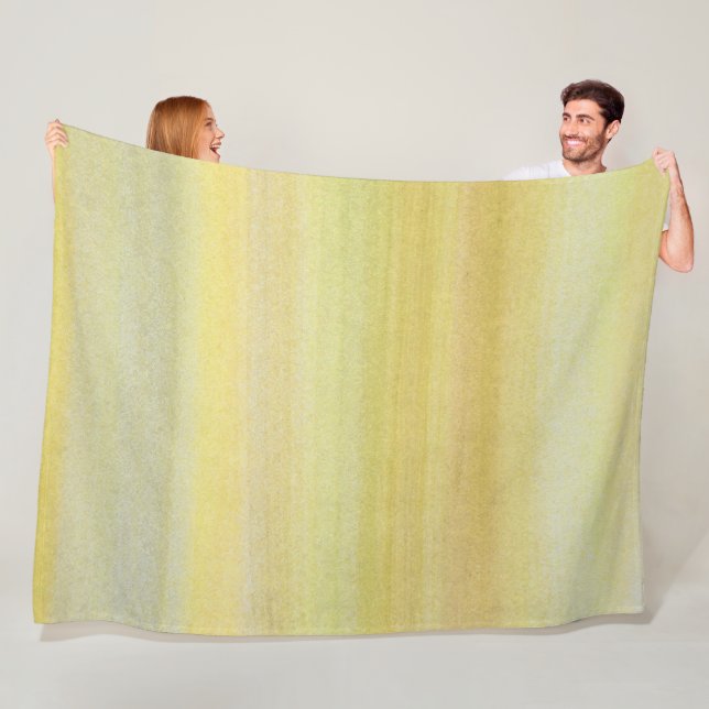 Summer Shade Watercolor Fleecedecke (Beispiel)