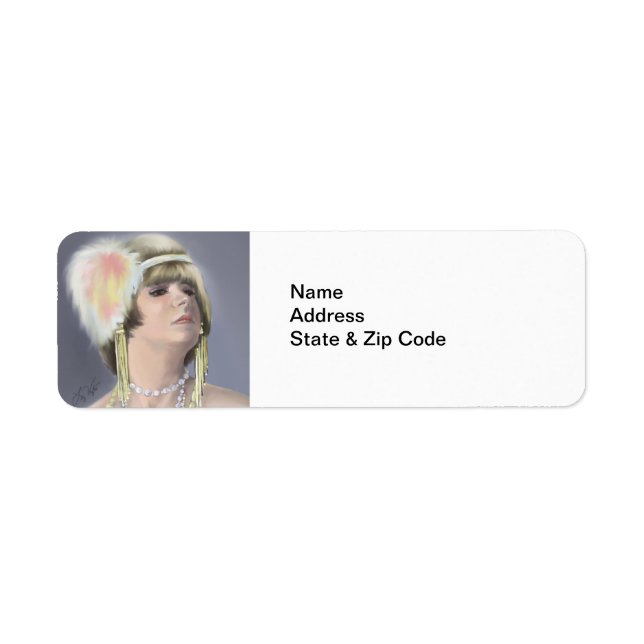 Summer Siren Return Address Labels (Vorne)