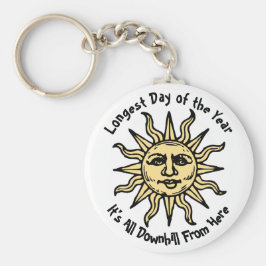 Summer Solstice Gedicht Schlüsselanhänger