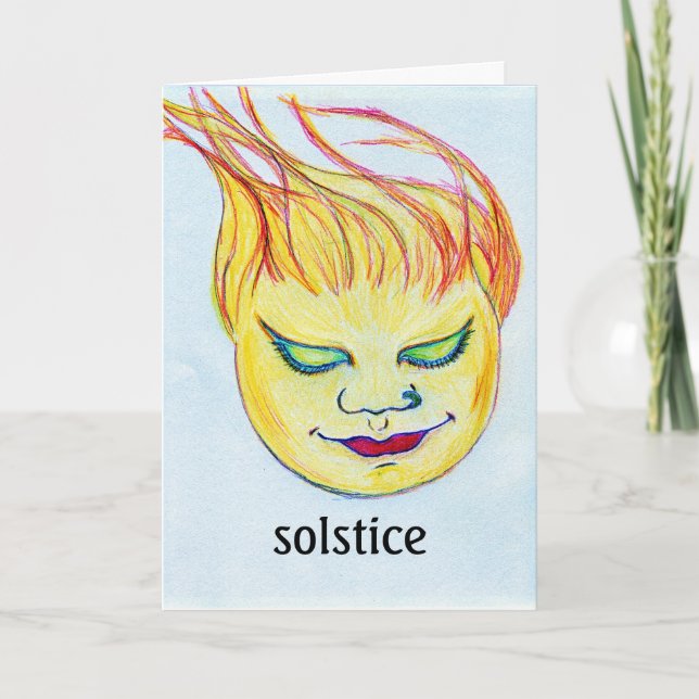 Summer Solstice Karte (Vorderseite)