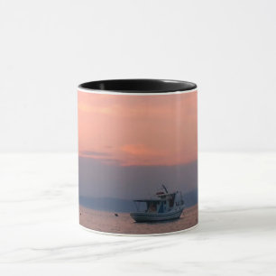 Summer Spirit Sea Sunset Foto Ringer Combo Tasse