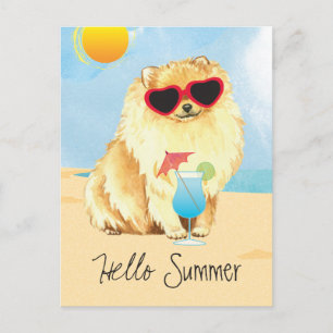 Summer Spitz Postkarte