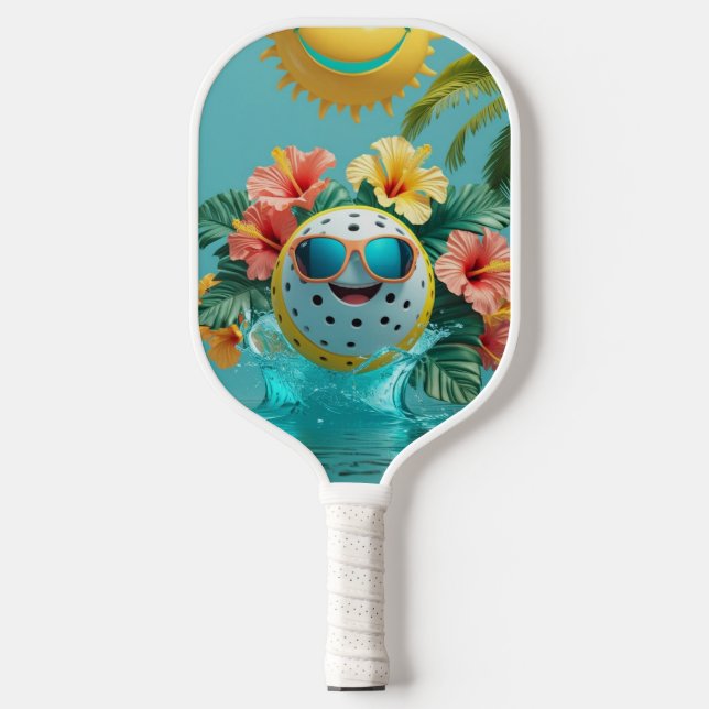 Summer Splash Pickleball Schläger (Vorderseite)