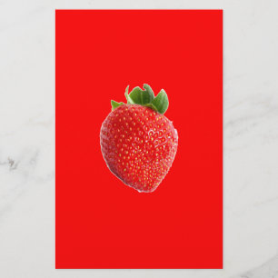 Summer Strawberry Briefpapier