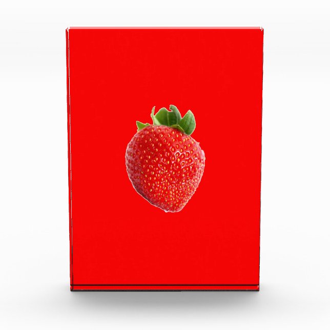 Summer Strawberry Fotoblock (Vorderseite)