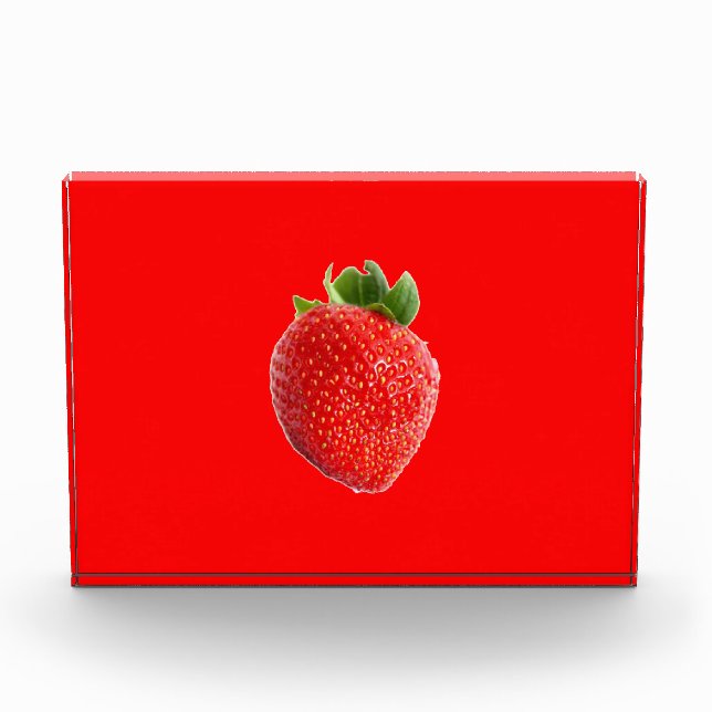 Summer Strawberry Fotoblock (Vorderseite)