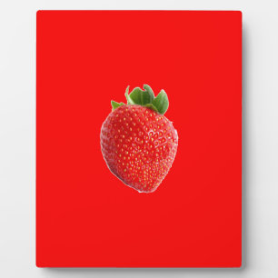 Summer Strawberry Fotoplatte